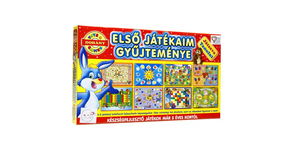 Első játékaim gyűjteménye készségfejlesztő társasjátékok – D-Toys Kedvezmény