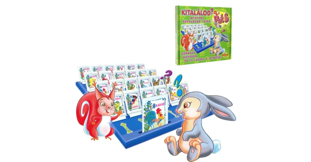 Találd ki! Állatos képkereső társasjáték – D-Toys Csak ma