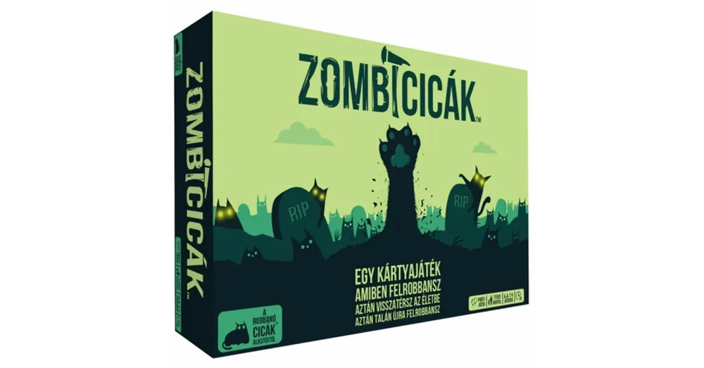 Vedd meg online Zombicicák társas kártyajáték