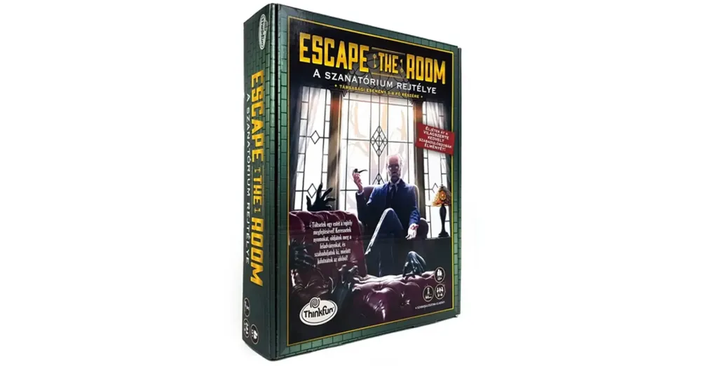 Azonnali szállítás Escape the Room – A szanatórium rejtélye társasjáték