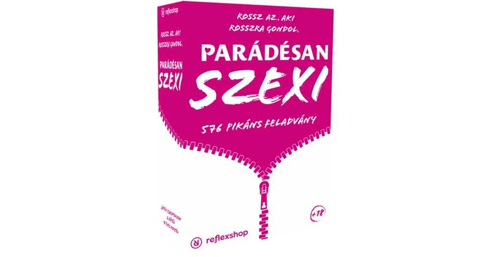 Azonnali szállítás Parádésan szexi társasjáték felnőtteknek