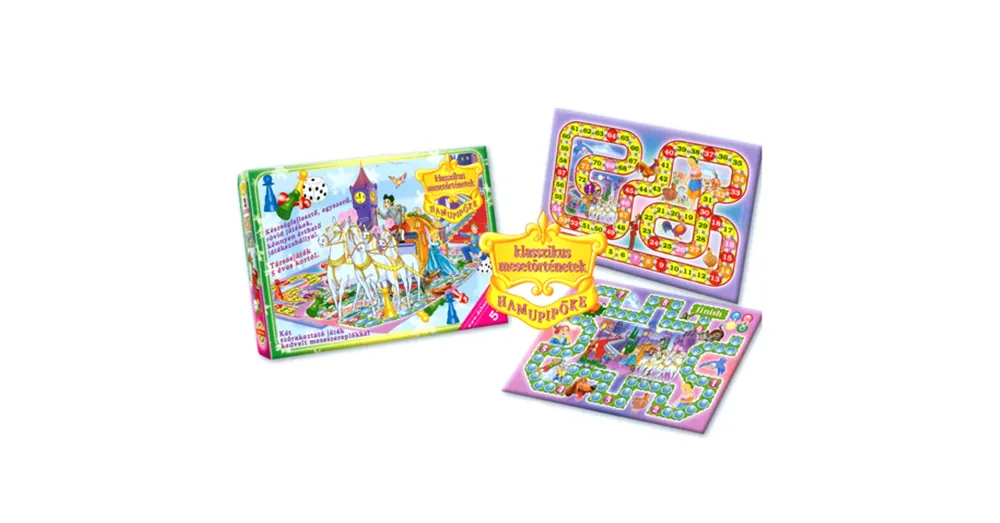 Gyors kiszállítás Hamupipőke két mesés társasjáték – D-Toys