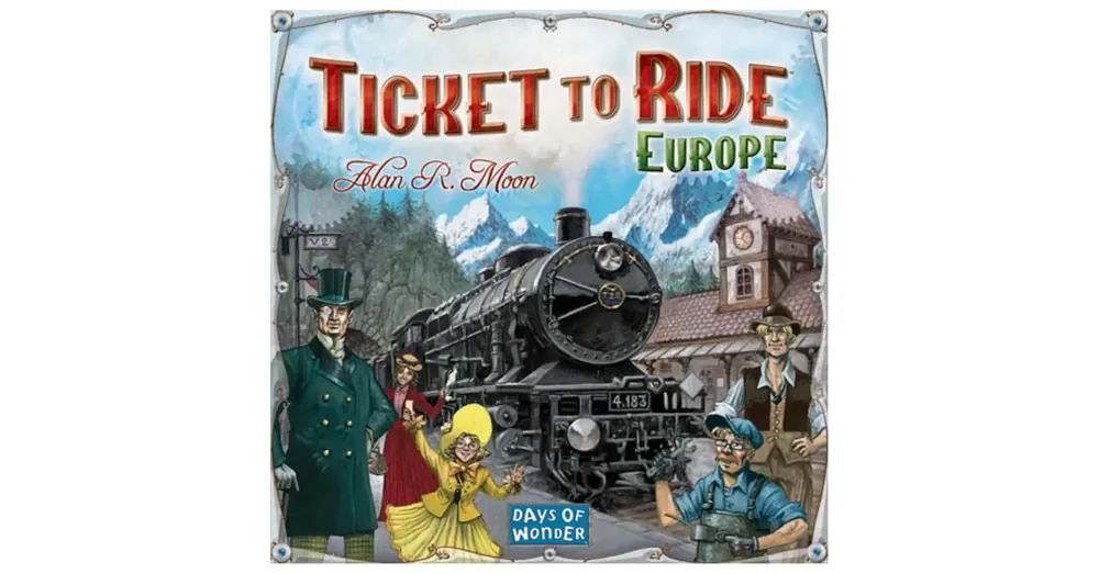 Ticket to Ride Európa társasjáték Csak ma