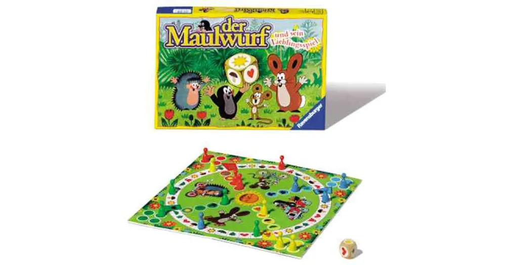Kisvakond és társai – Társasjáték – Ravensburger Exkluzív ajánlat