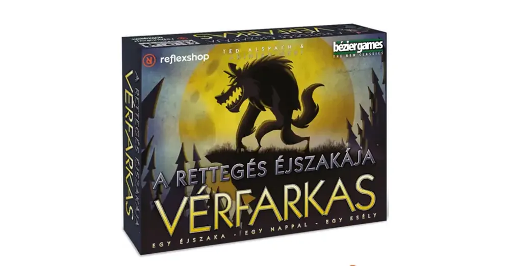 Azonnal elérhető A Rettegés Éjszakája Vérfarkas társasjáték