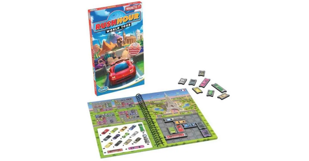Thinkfun Rush Hour mágneses útijáték Olcsóbb