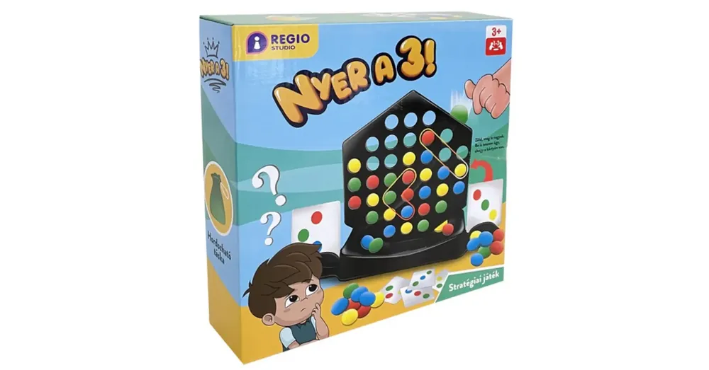 Nyer a 3! társasjáték Alacsony ár