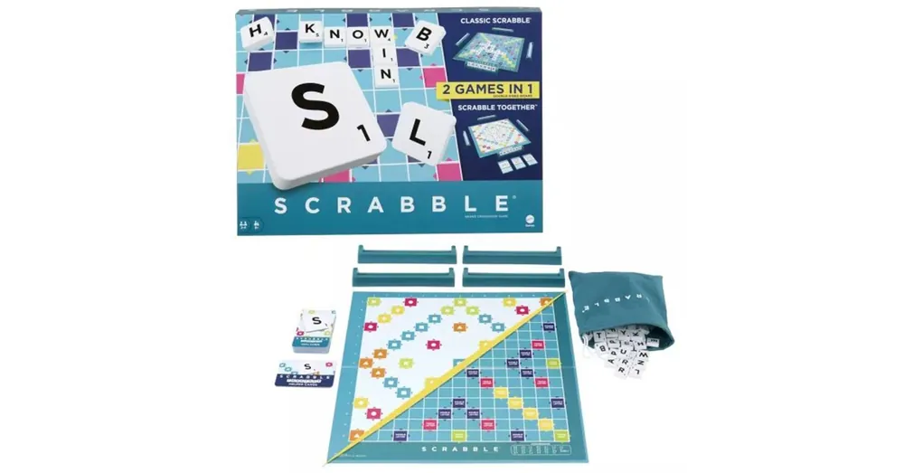 Szuper ajánlat Scrabble Original és Társas 2az1-ben – Mattel