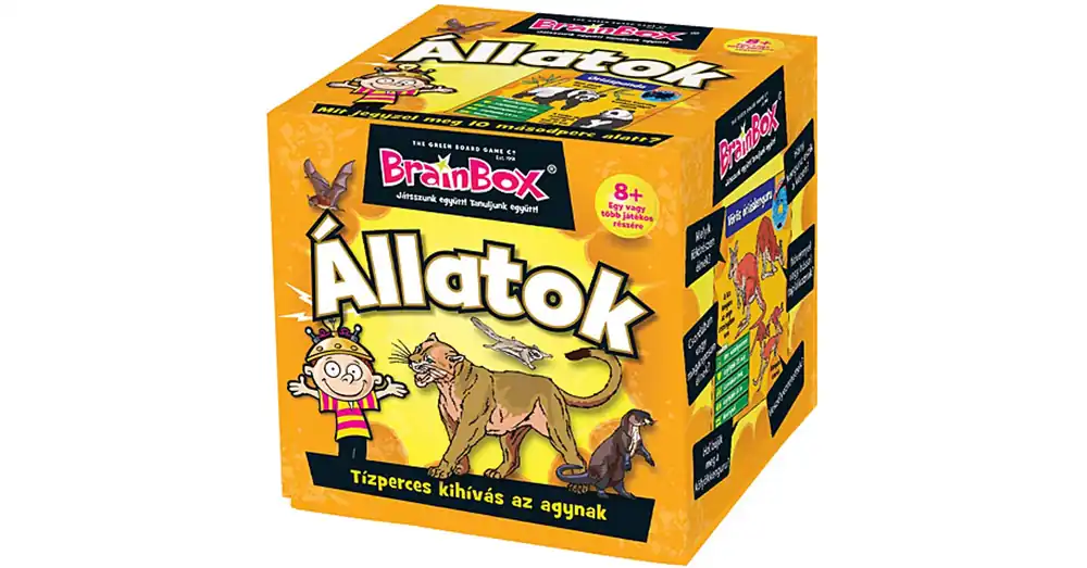 Biztonságos fizetés Állatok társasjáték – BrainBox