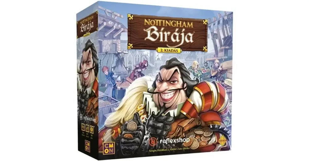Alacsony ár Nottingham bírája társasjáték 2. kiadás