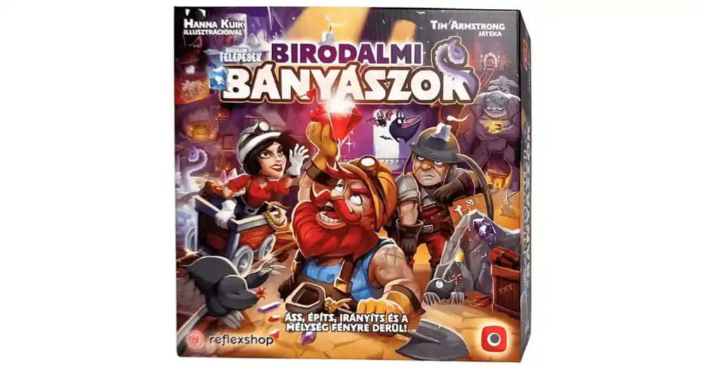 Birodalmi bányászok társasjáték Kiárusítás