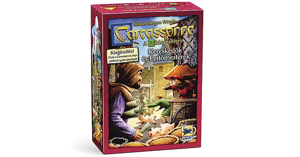 Carcassone Kereskedők és építőmesterek társasjáték kiegészítő – Piatnik Szuper akció
