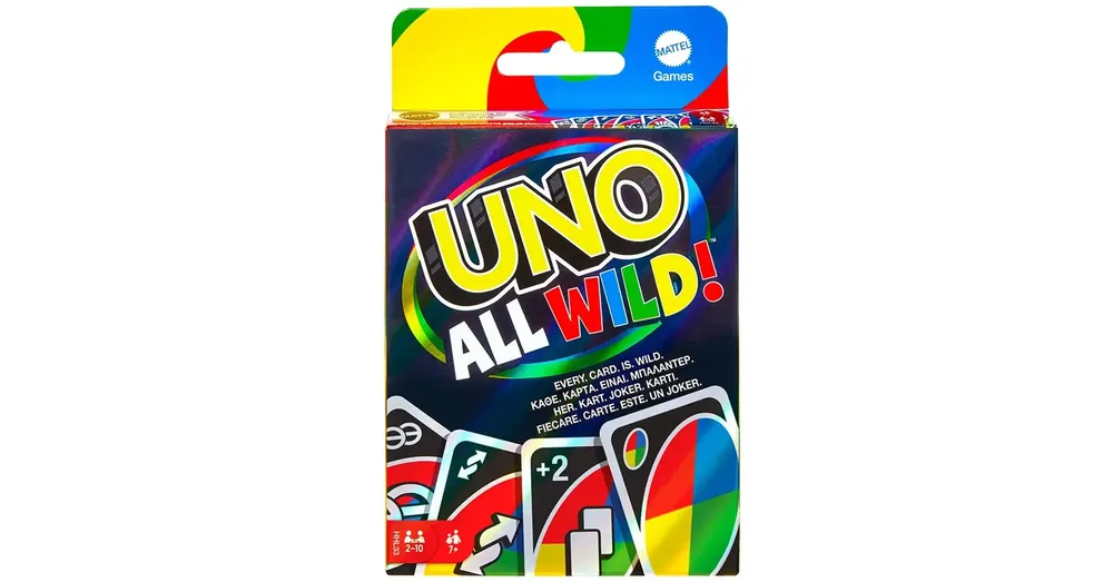 Korlátozott ajánlat UNO All Wild! – Őrület kártyajáték – Mattel