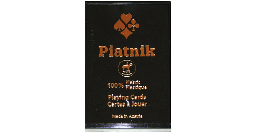 100% plasztik römikártya 1*55 lap – Piatnik Exkluzív ajánlat