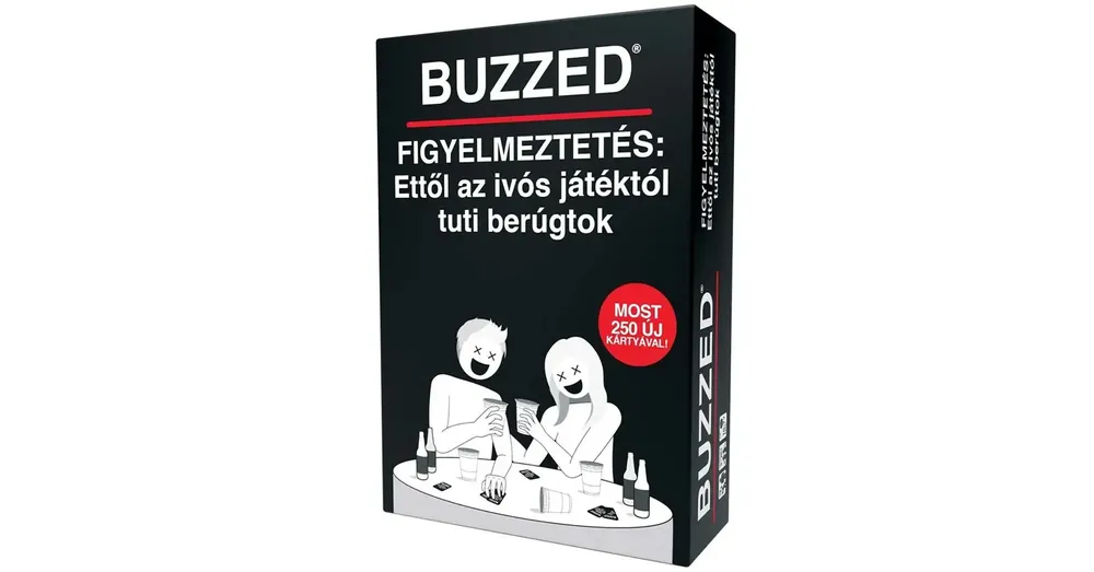 Buzzed – felnőtt társasjáték Gyors kiszállítás