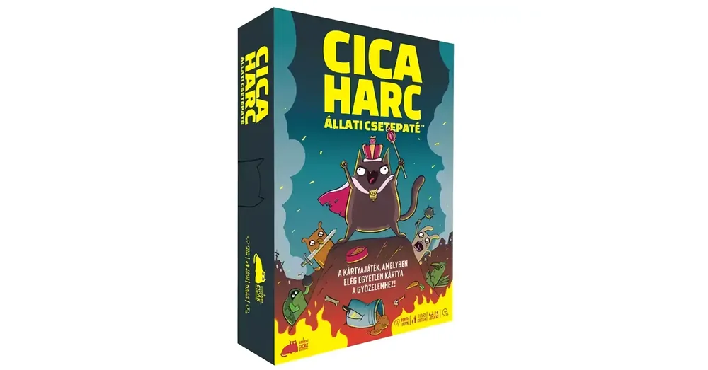 Cicaharc – Állati csetepaté társasjáték Újdonság
