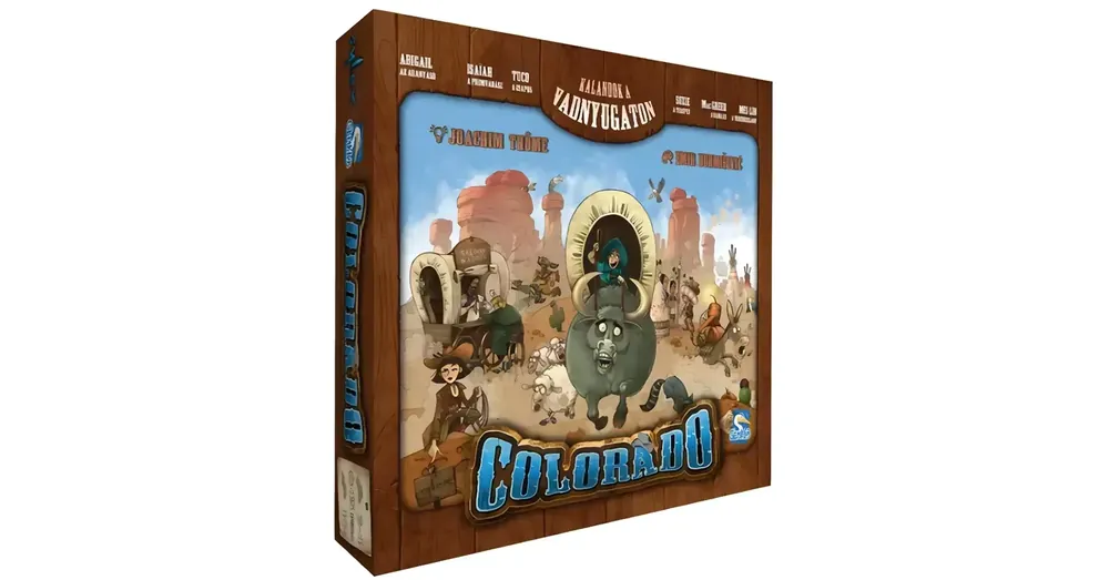 Colorado – Kalandok a vadnyugaton társasjáték Biztonságos fizetés