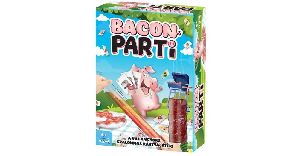 Expressz kézbesítés Bacon Party társasjáték