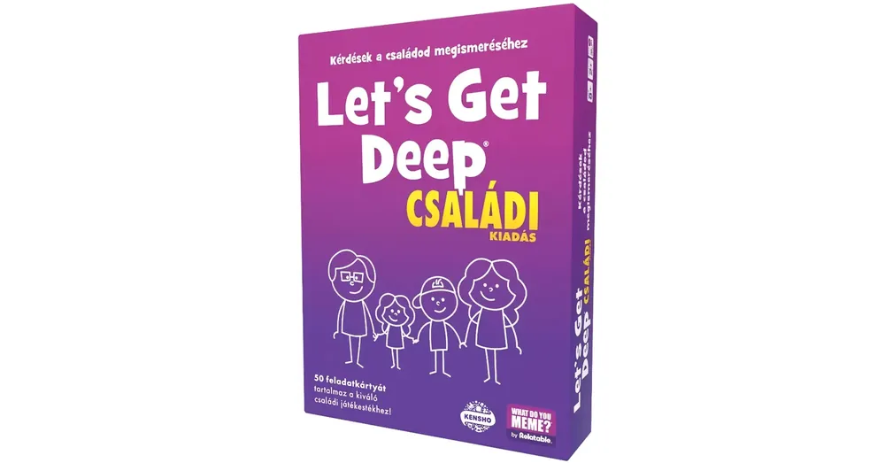 Végkiárusítás Let‘s Get Deep társasjáték – Családi kiadás