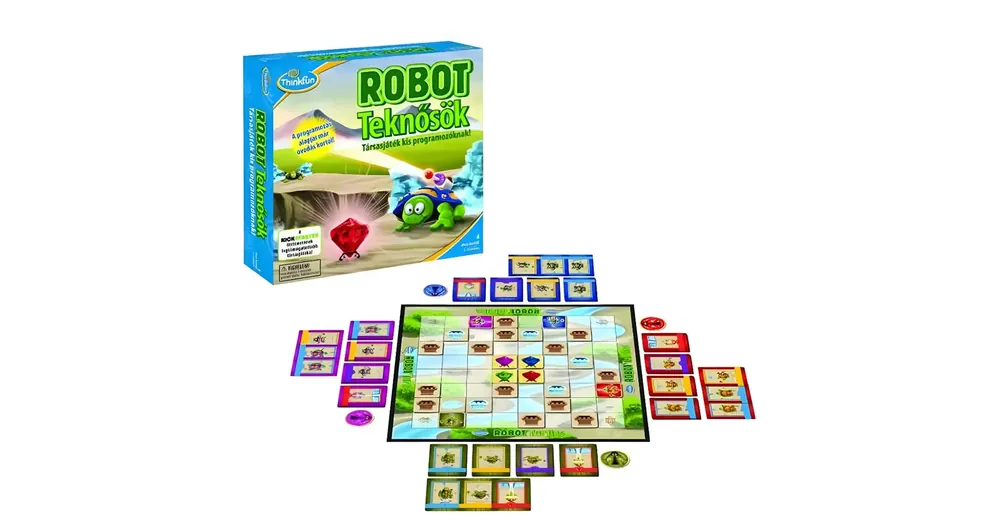 Vásárlói kedvenc Thinkfun Robot teknősök társasjáték