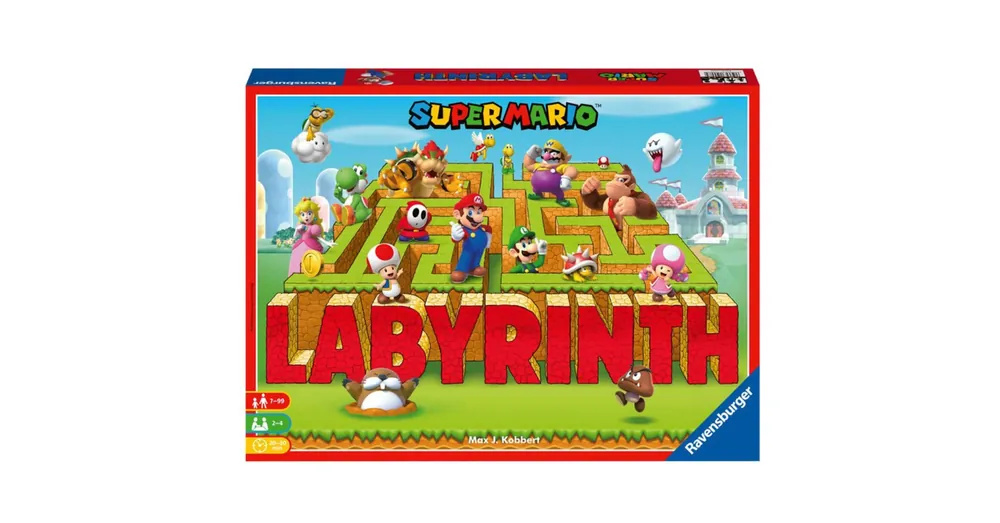 Újdonság Super Mario Labirintus társasjáték – Ravensburger