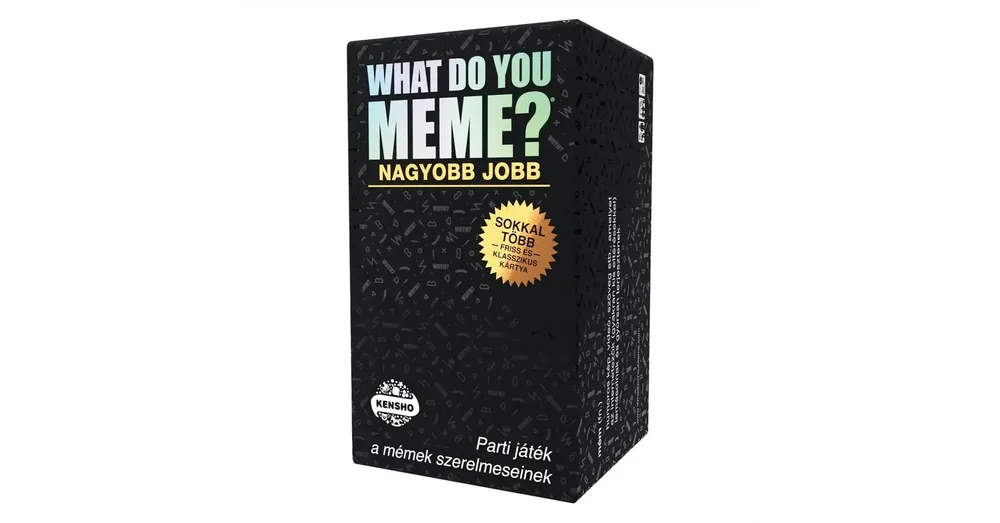 What Do You Meme? – Nagyobb Jobb kiadás társasjáték Rendeld meg most