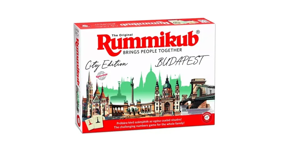 Biztonságos fizetés Rummikub City Edition Budapest – Piatnik