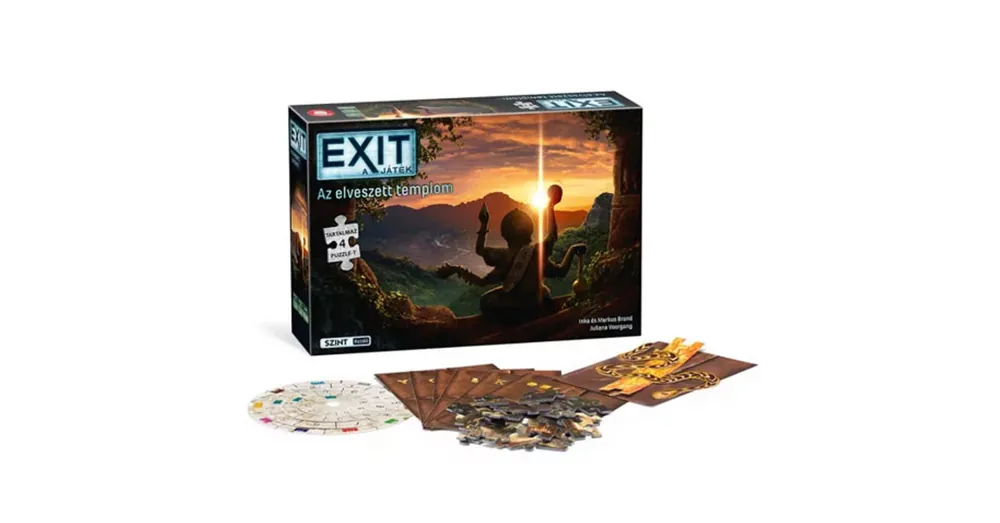 Bestseller EXIT – Az elveszett templom puzzle társasjáték – Piatnik