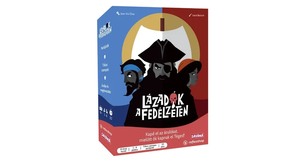 Legnépszerűbb Lázadók a fedélzeten társasjáték
