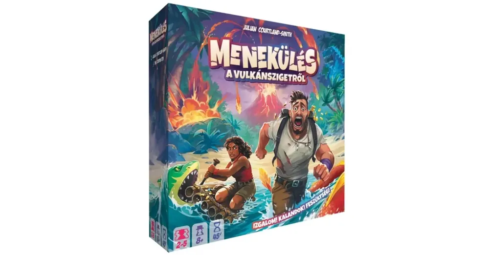 Menekülés a vulkánszigetről társasjáték Gyors szállítás