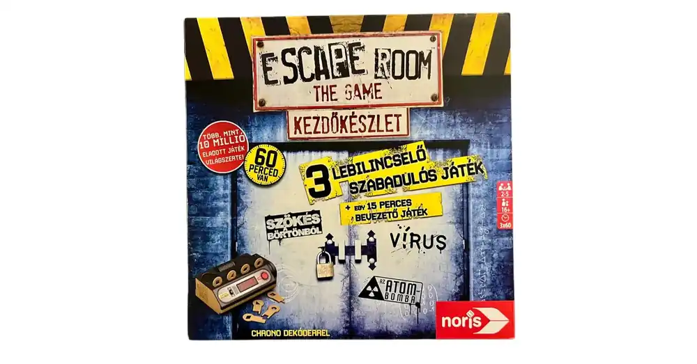Legkelendőbb Escape Room The Game kezdőkészlet társasjáték – Simba Toys
