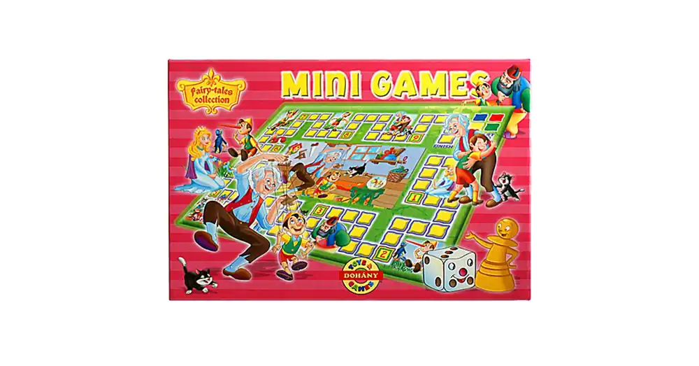 Bestseller Pinokkió mini társasjáték – D-Toys