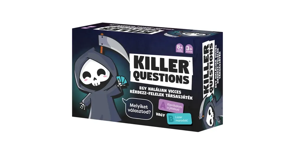 Biztonságos vásárlás Killer Questions (Halálian vicces) társasjáték