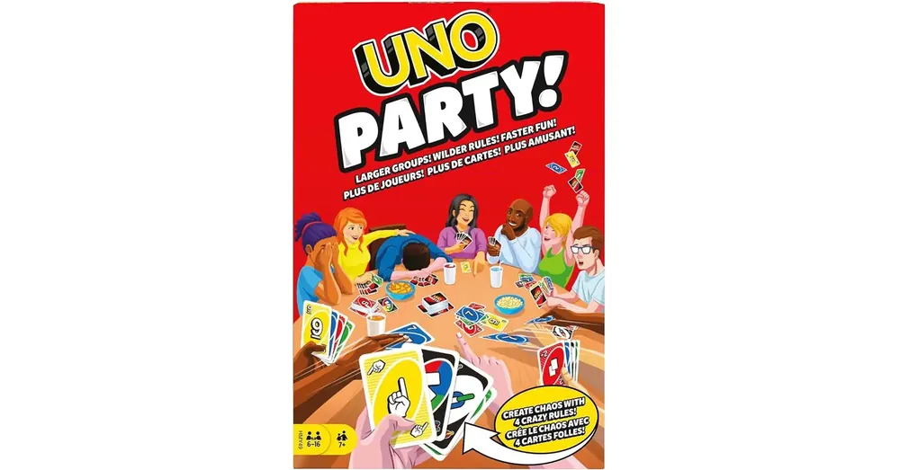 Újdonság UNO Party kártyajáték – Mattel