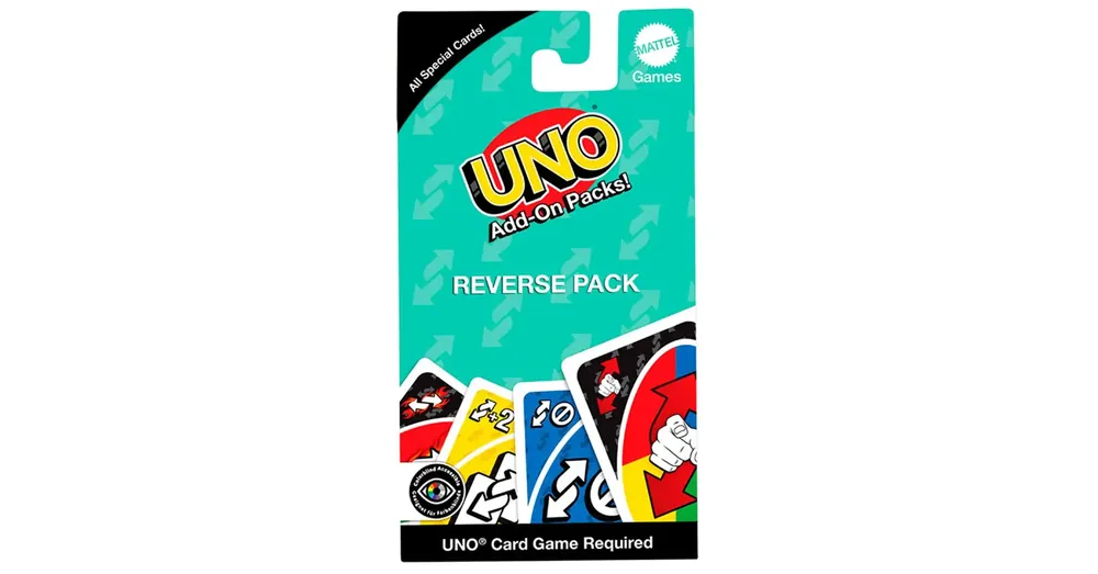 Legjobb ár UNO Visszafordító pakk kiegészítő kártyacsomag – Mattel
