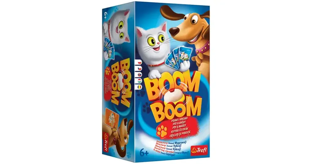Népszerű Boom-Boom Kutyák és macskák társasjáték – Trefl