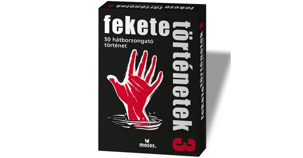 Fekete történetek 3. logisztori rejtvények társasjáték Exkluzív ajánlat