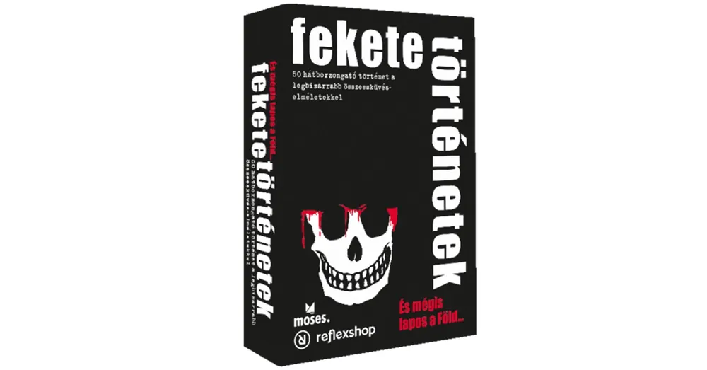Fekete történetek És mégis lapos a Föld… logisztori rejtvények Szuper akció
