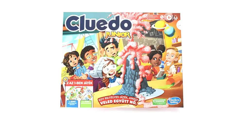 Utolsó esély Cluedo Junior 2az1-ben társasjáték – Hasbro