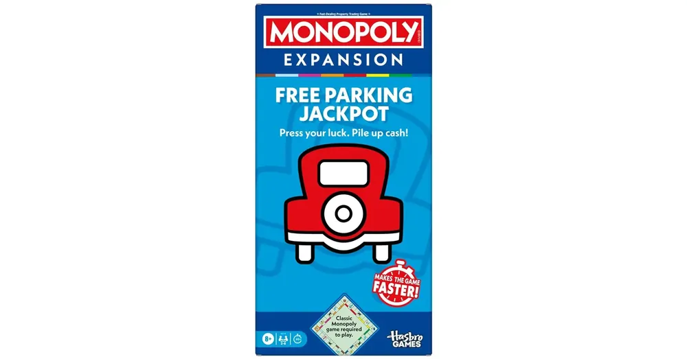 Monopoly Free Parking Jackpot kiegészítő pakli – Hasbro Ne maradj le