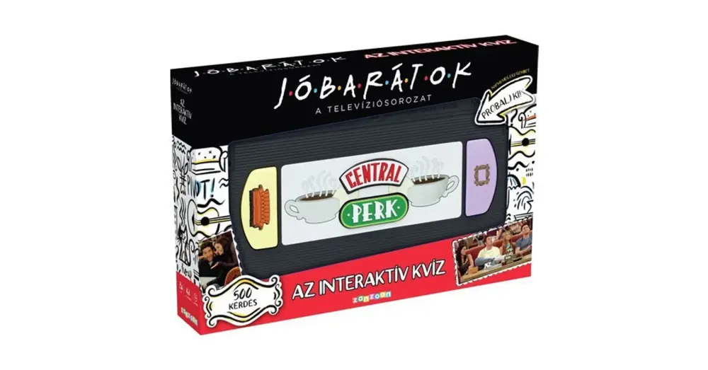 Jóbarátok Az interaktív kvíz társasjáték Legkelendőbb