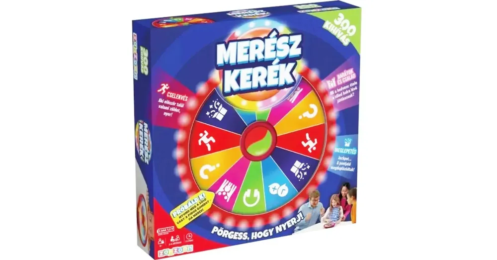 Merészkerék interaktív családi társasjáték Vásárlói kedvenc