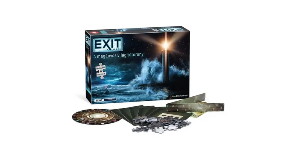 EXIT – A magányos világítótorony puzzle társasjáték – Piatnik Alacsony ár