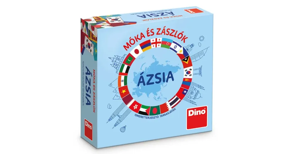 Móka és zászlók – Ázsia társasjáték Korlátozott ajánlat