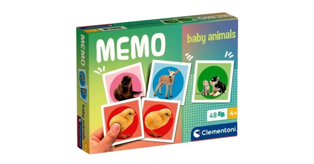 Olcsó Állatköjkök memóriajáték 48 db-os – Clementoni