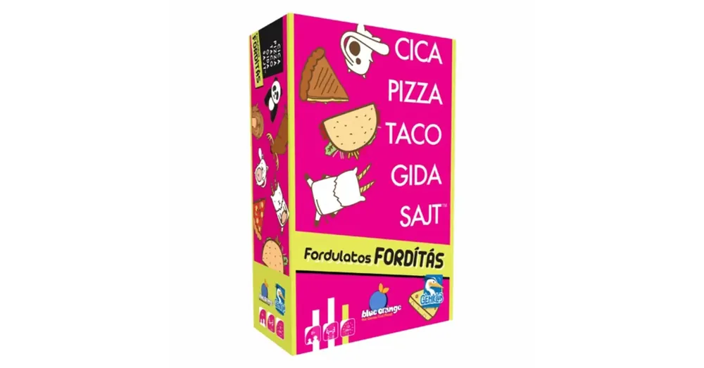 Expressz szállítás Cica, pizza, taco, gida, sajt – Fordulatos fordulat társasjáték