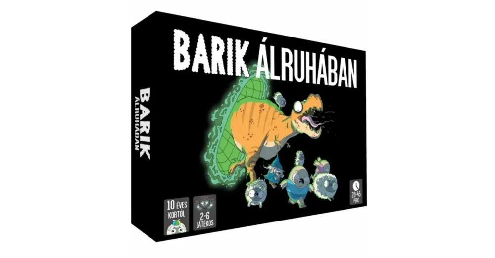 Barik álruhában társasjáték Újdonság