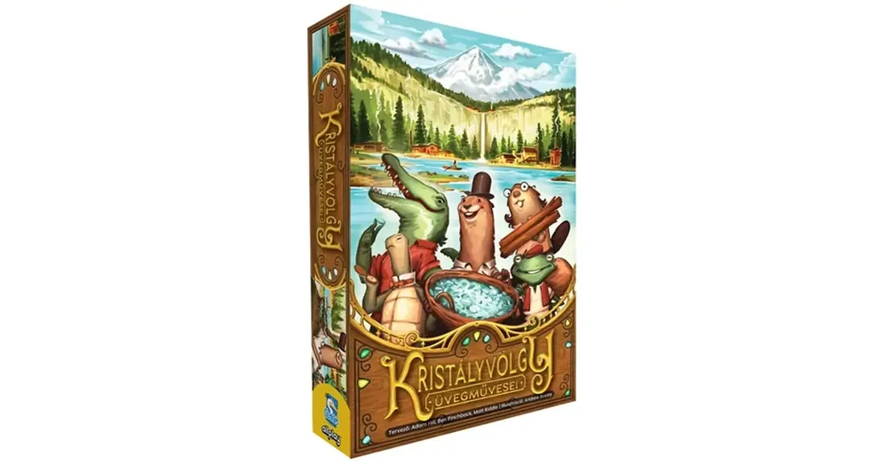Exkluzív ajánlat Kristályvölgy üvegművesei társasjáték
