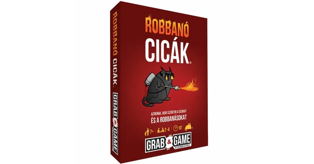 Robbanó cicák mini társasjáték Vásárlói kedvenc