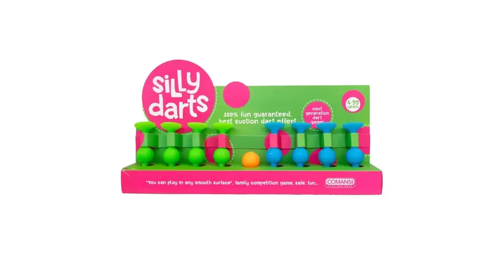 Silly Darts Tapadós ügyességi célbadobó játék Kedvezményes ár